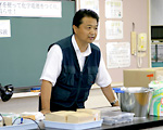 アウトドアルックの幸田先生